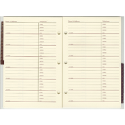 Address Book refill with index tabs